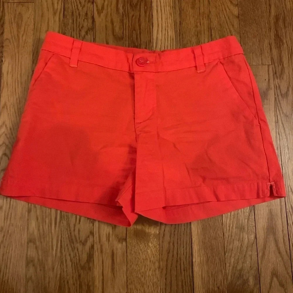Patagonia Pants - Patagonia Women’s Organic Cotton Red Orange Shorts Size 2